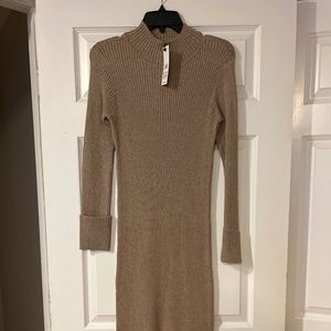 Knit maxi dress